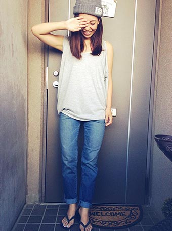 ハワイアナスコーデ3