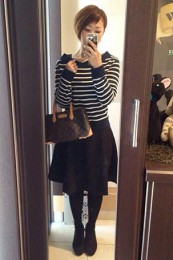 モノグラムバッグコーデ4