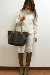 モノグラムバッグコーデ7