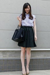 ガーデンパーティーバッグコーデ6