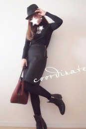 ガーデンパーティーバッグコーデ1