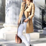 白パンツで大人っぽく