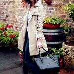 デニム＋通勤スタイル