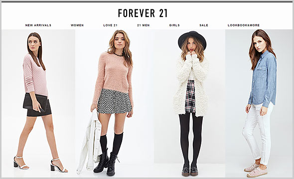 フォーエバー21着こなし