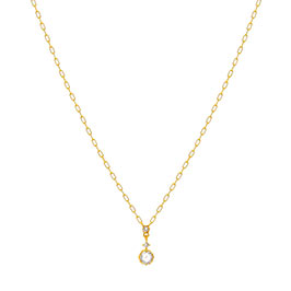 1粒ダイヤネックレス2