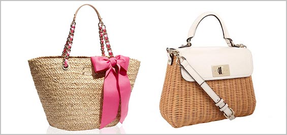 ケイトスペード-かごバッグ