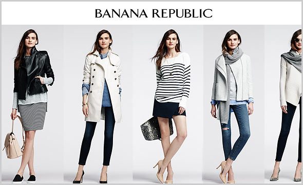 バナナ・リパブリック-着こなし