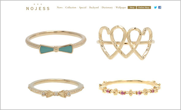 ノジェス可愛い指輪
