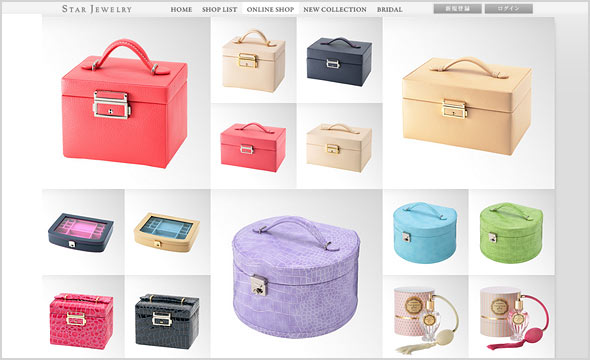 スタージュエリージュエリーボックス