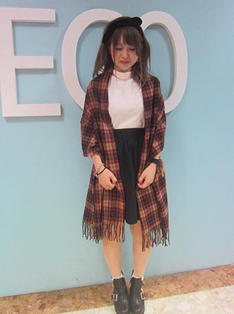 wegoマフラーコーデ2