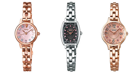 ワイアードエフ-レディース腕時計