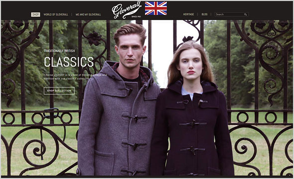 グローバーオールダッフルコート