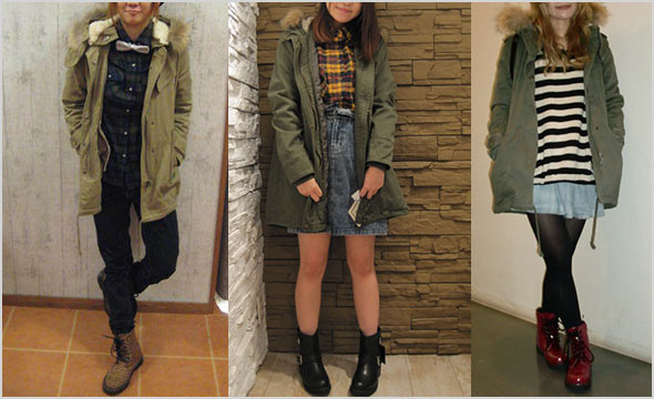 wegoモッズコート