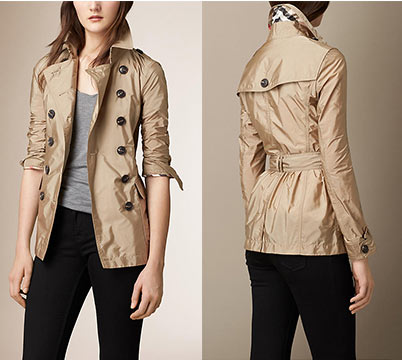 バーバリーレインコート3