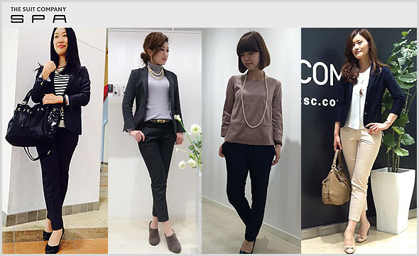 ザ・スーツカンパニー-オフィスカジュアルコーデ