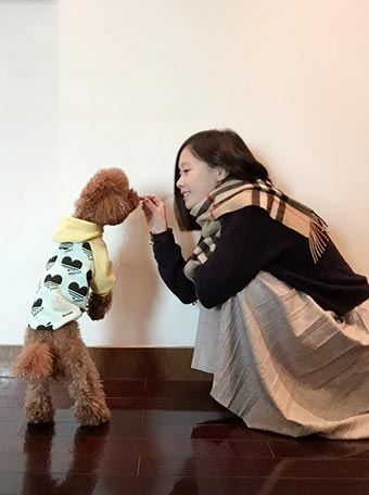 バーバリーマフラーコーデ1