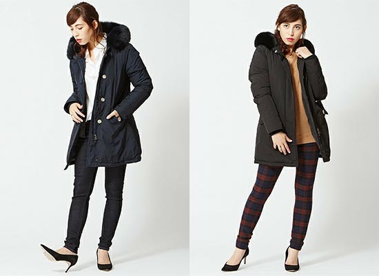 ウールリッチダウンコート2