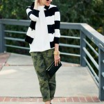 白トップスなら上品で大人っぽくも