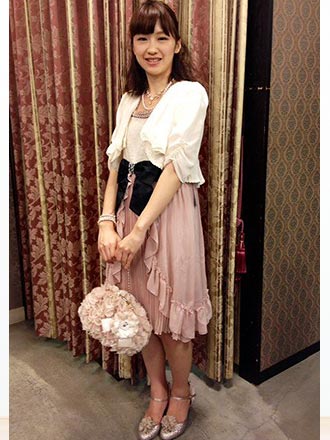 アクシーズファムパーティードレスコーデ1