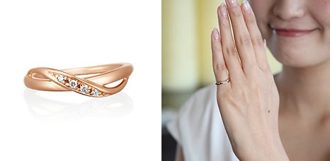 4℃ピンキーリング1