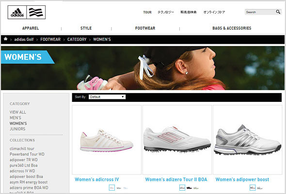 アディダス-ゴルフ