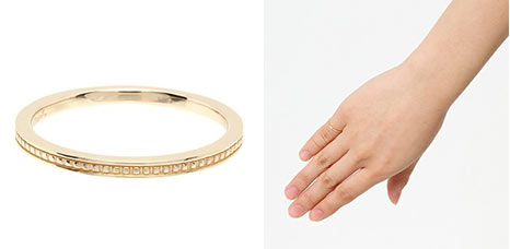 アガットピンキーリング1