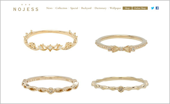 ノジェス華奢指輪
