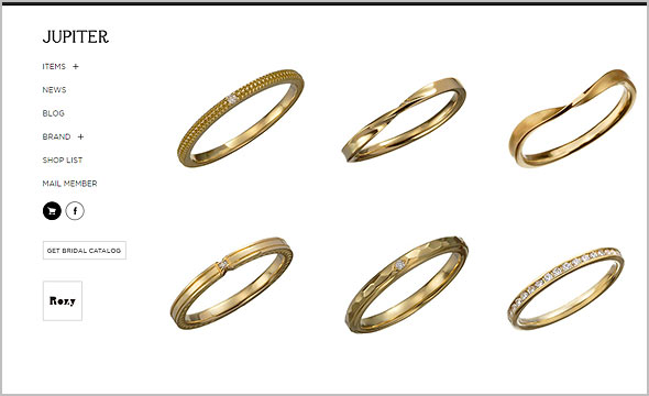 ジュピター華奢リング