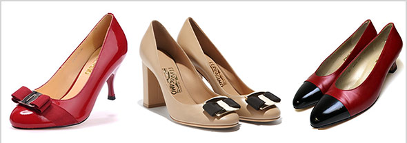 フェラガモパンプス