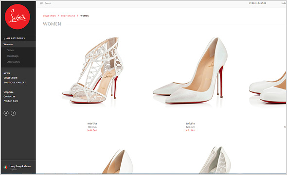 ルブタンパンプス