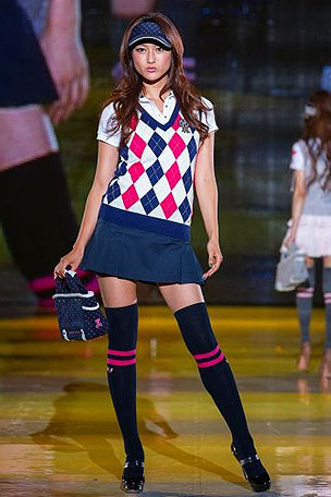 サマンサタバサゴルフコーデ1