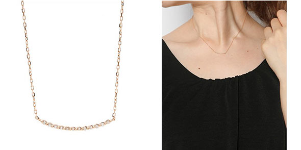 アガット華奢ネックレス2