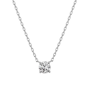 4℃1粒ダイヤネックレス3