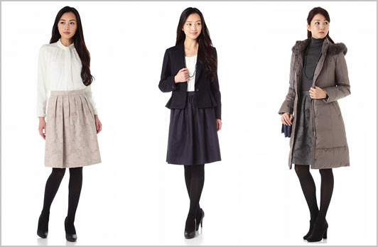 ナチュラルビューティー通勤服