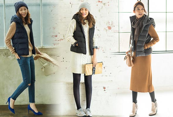 ユニクロダウンベスト