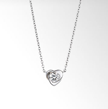 スタージュエリー1粒ダイヤネックレス2