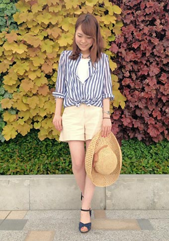 ガイモエスパドリーユコーデ4