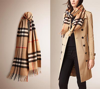 バーバリーマフラー1