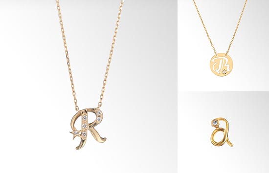 スタージュエリーイニシャルアクセサリー