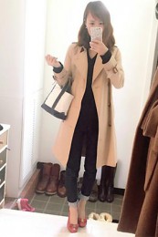 フェラガモ靴コーデ3