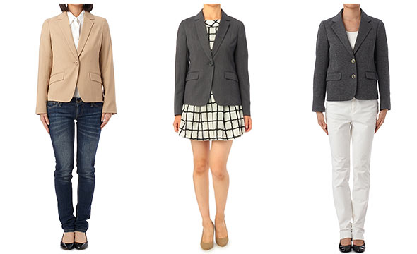 indexテーラードジャケット