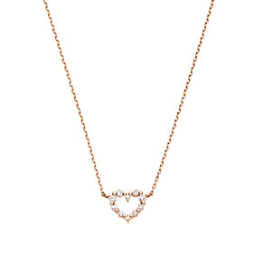 ヴァンドーム青山ハートネックレス