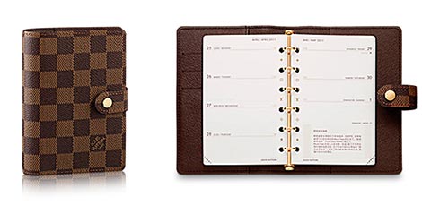 ルイヴィトンシステム手帳1