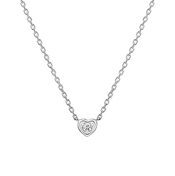 4℃1粒ダイヤネックレス1