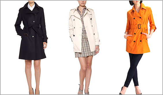 アクアスキュータムトレンチコート-レディース