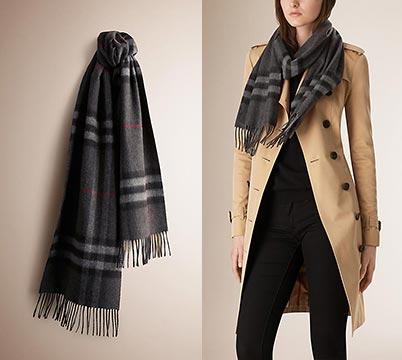 バーバリーマフラー2