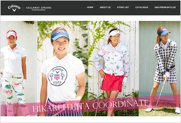 キャロウェイ-アパレル