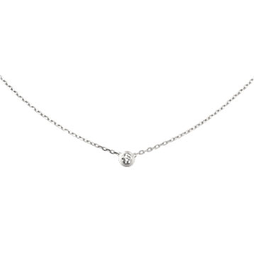 カルティエ1粒ダイヤネックレス2