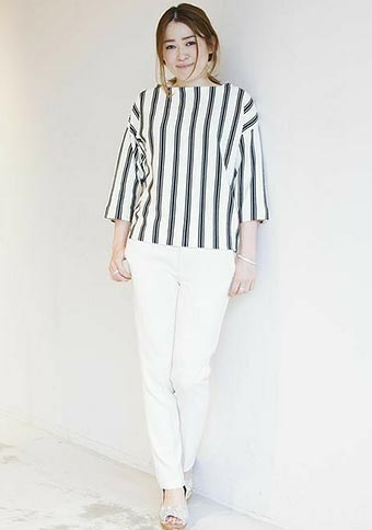 ガイモエスパドリーユコーデ