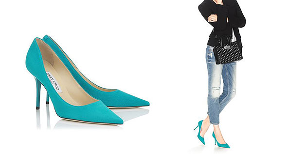 ジミーチュウ春パンプス